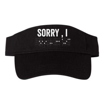 Hidden Message Sorry I-DGAF Chords Guitar Visor
