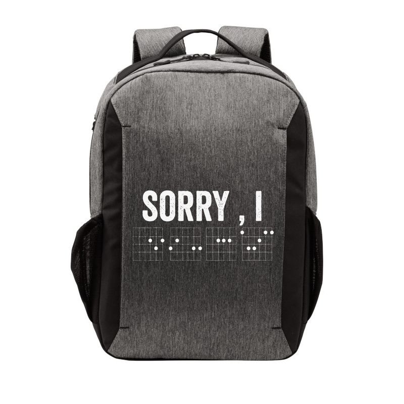 Hidden Message Sorry I-DGAF Chords Guitar Vector Backpack