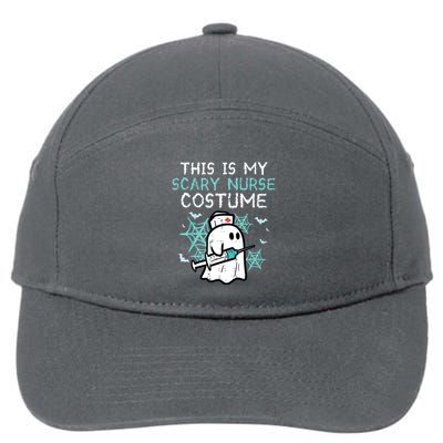 Halloween My Scary Nurse Costume Funny Ghost Scrub 7-Panel Snapback Hat