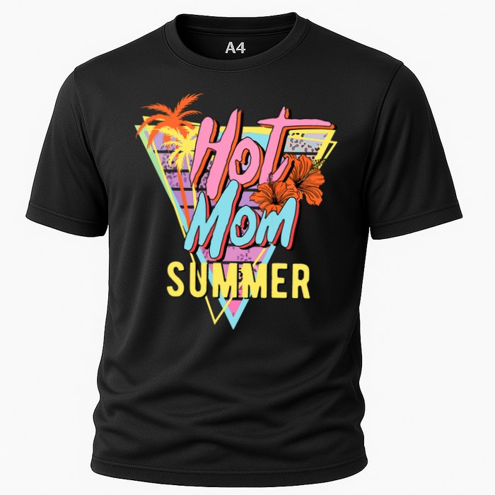 Hot Mom Summer Hawaiian Hibiscus Beach Cute Tropical Tank Top Performance Shirt