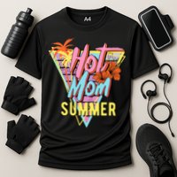 Hot Mom Summer Hawaiian Hibiscus Beach Cute Tropical Tank Top Performance Shirt