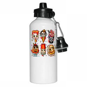 Horror Movie Summer Popsicle Halloween Ice Cream Summerween Aluminum Water Bottle