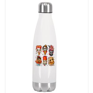 Horror Movie Summer Popsicle Halloween Ice Cream Summerween Stainless Steel Insulated Water Bottle