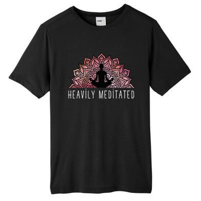 Heavily Meditated Spiritual Daily Meditation Zen Tall Fusion ChromaSoft Performance T-Shirt