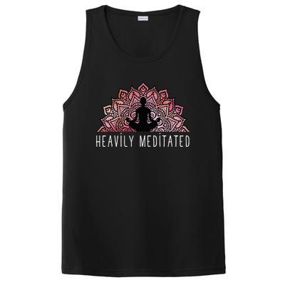 Heavily Meditated Spiritual Daily Meditation Zen PosiCharge Competitor Tank