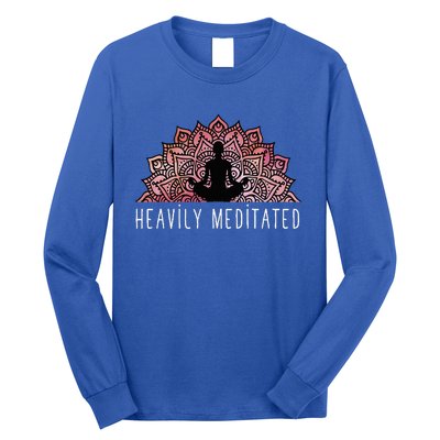 Heavily Meditated Spiritual Daily Meditation Zen Long Sleeve Shirt