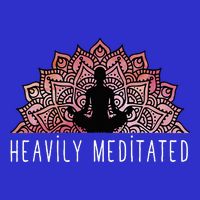 Heavily Meditated Spiritual Daily Meditation Zen Button