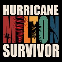 Hurricane Milton Survivor Florida Awareness Tie-Dye T-Shirt