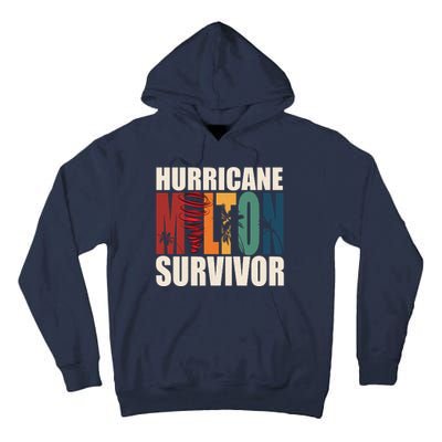 Hurricane Milton Survivor Florida Awareness Tall Hoodie