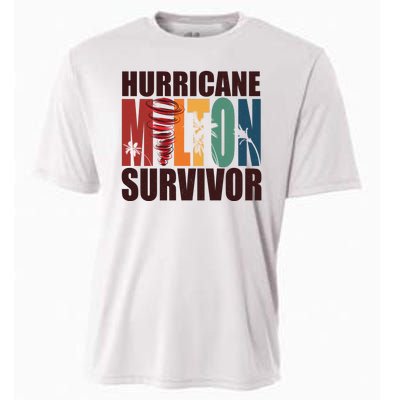 Hurricane Milton Survivor Florida Awareness Cooling Performance Crew T-Shirt