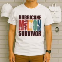 Hurricane Milton Survivor Florida Awareness T-Shirt