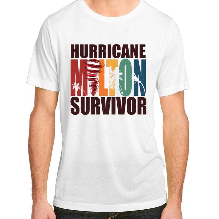 Hurricane Milton Survivor Florida Awareness Adult ChromaSoft Performance T-Shirt