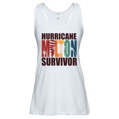 Hurricane Milton Survivor Florida Awareness Ladies Essential Flowy Tank