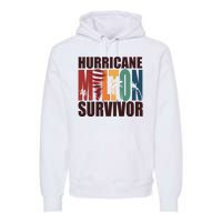 Hurricane Milton Survivor Florida Awareness Premium Hoodie