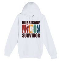 Hurricane Milton Survivor Florida Awareness Premium Pullover Hoodie