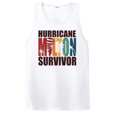 Hurricane Milton Survivor Florida Awareness PosiCharge Competitor Tank