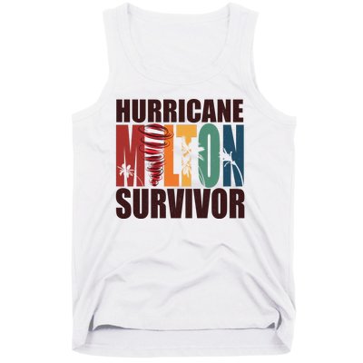 Hurricane Milton Survivor Florida Awareness Tank Top