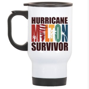 Hurricane Milton Survivor Florida Awareness Stainless Steel Travel Mug