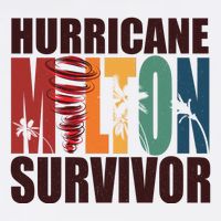Hurricane Milton Survivor Florida Awareness Toddler T-Shirt