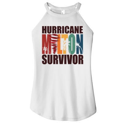 Hurricane Milton Survivor Florida Awareness Women’s Perfect Tri Rocker Tank