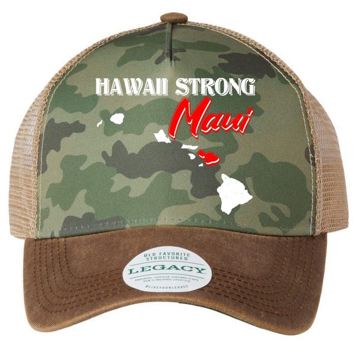 Hawaii Maui Strong Legacy Tie Dye Trucker Hat