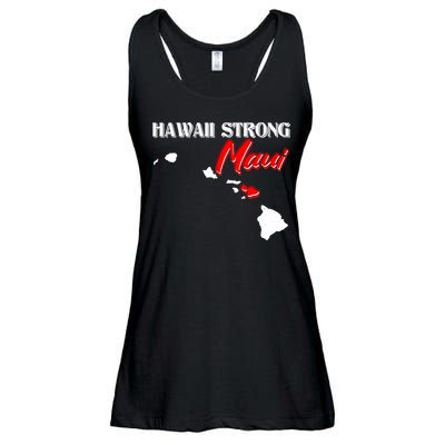 Hawaii Maui Strong Ladies Essential Flowy Tank
