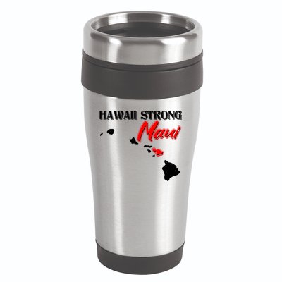 Hawaii Maui Strong 16oz Travel Tumbler