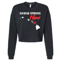 Hawaii Maui Strong Cropped Pullover Crew