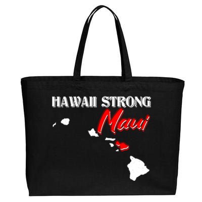 Hawaii Maui Strong Cotton Canvas Jumbo Tote