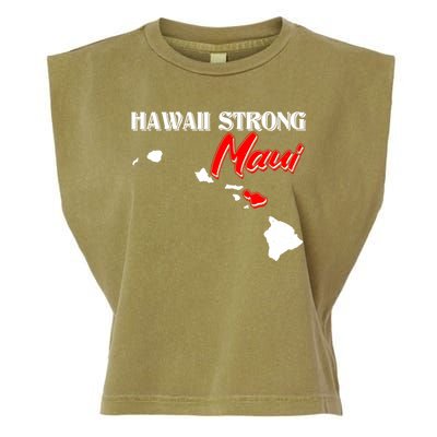 Hawaii Maui Strong Garment-Dyed Women's Muscle Tee