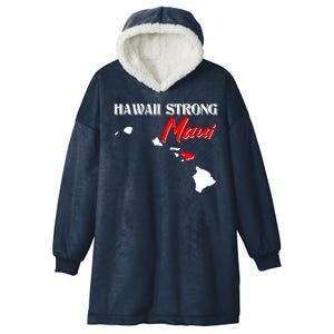 Hawaii Maui Strong Hooded Wearable Blanket