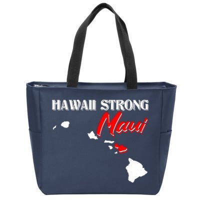 Hawaii Maui Strong Zip Tote Bag