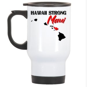 Hawaii Maui Strong Stainless Steel Travel Mug