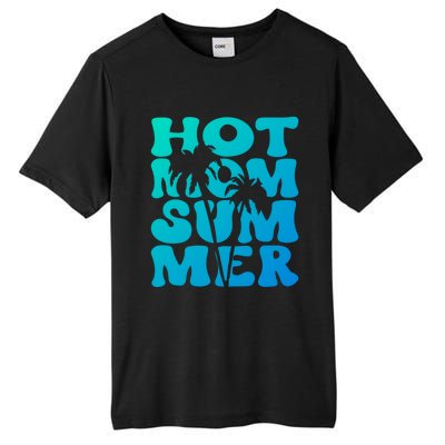 Hot Mom Summer Tee Hot Summer Clothing Gift Tall Fusion ChromaSoft Performance T-Shirt