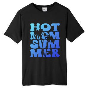 Hot Mom Summer Tee Hot Summer Clothing Gift Tall Fusion ChromaSoft Performance T-Shirt