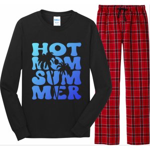 Hot Mom Summer Tee Hot Summer Clothing Gift Long Sleeve Pajama Set