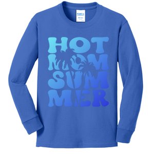 Hot Mom Summer Tee Hot Summer Clothing Gift Kids Long Sleeve Shirt