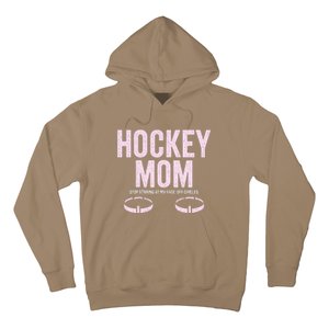 Hockey Mom Stop Staring At My Faceoff Circles Hoodie