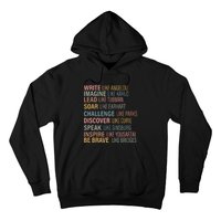 History Month Strong Women Empowered Gift Feminist Hoodie