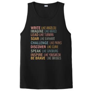 History Month Strong Women Empowered Gift Feminist PosiCharge Competitor Tank