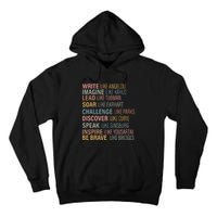 History Month Strong Women Empowered Gift Feminist Tall Hoodie