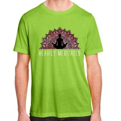 Heavily Meditated Spiritual Daily Meditation Zen Adult ChromaSoft Performance T-Shirt