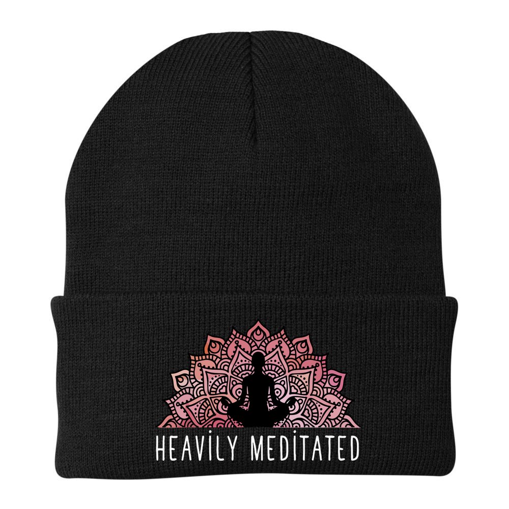 Heavily Meditated Spiritual Daily Meditation Zen Beanie