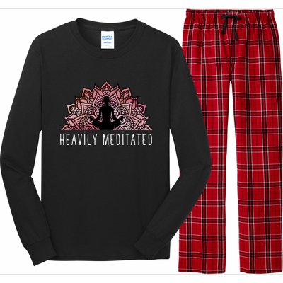 Heavily Meditated Spiritual Daily Meditation Zen Long Sleeve Pajama Set