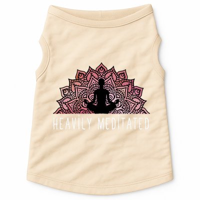 Heavily Meditated Spiritual Daily Meditation Zen Doggie Tank