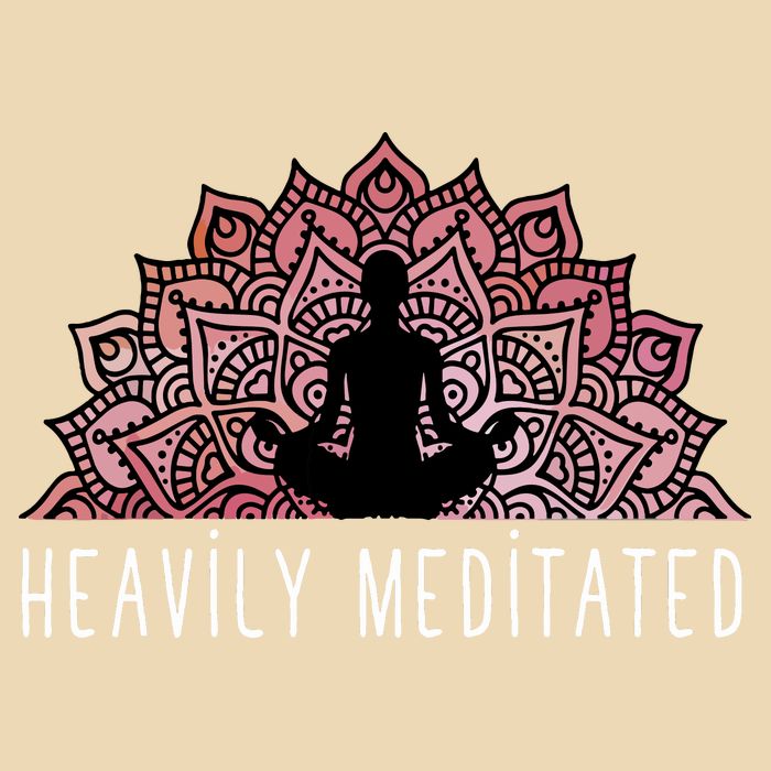 Heavily Meditated Spiritual Daily Meditation Zen Doggie Tank