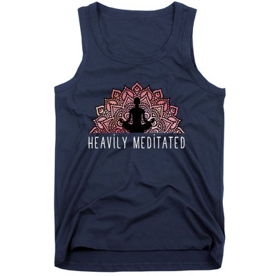 Heavily Meditated Spiritual Daily Meditation Zen Tank Top