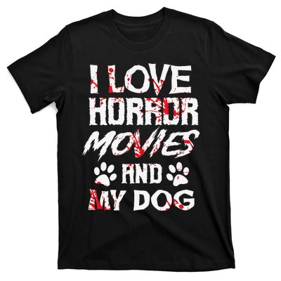 Horror Movies Scary Film Lovers Halloween Fans Thriller T-Shirt