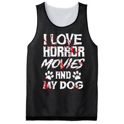 Horror Movies Scary Film Lovers Halloween Fans Thriller Mesh Reversible Basketball Jersey Tank