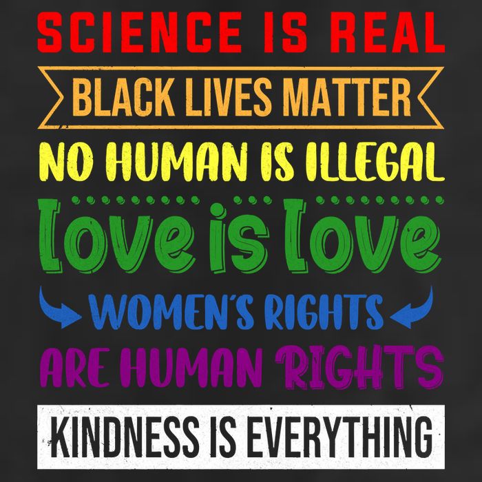 History Month Science Is Real Black Live Matter LGBT Pride Golf Towel